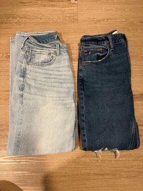 Light Wash & Dark Wash Denim Jeans Duo